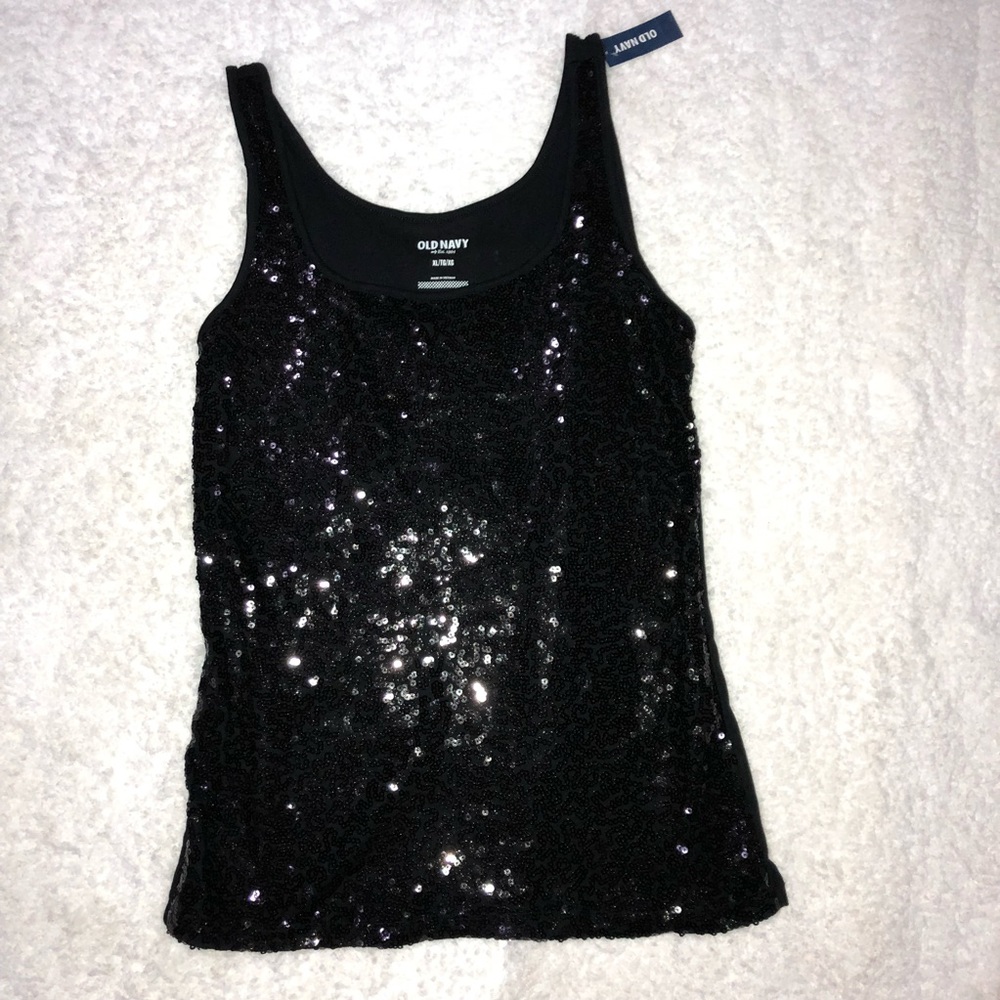 Old Navy Sequin Tank Top